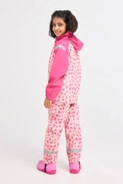 Nordbjrn Regntøj*Nordbjørn Jylland Regnsæt, Magenta Lyserød