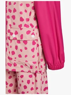 Nordbjrn Regntøj*Nordbjørn Jylland Regnsæt, Magenta Lyserød