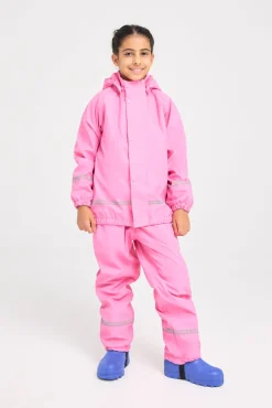 Nordbjrn Regntøj*Nordbjørn Kullavik Foret Regnsæt, Wild Orchid Lyserød