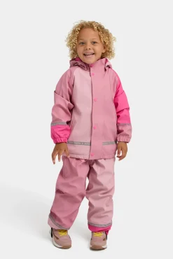 Nordbjrn Regntøj*Nordbjørn Kullavik Foret Regnsæt, Carmine Rose Lyserød