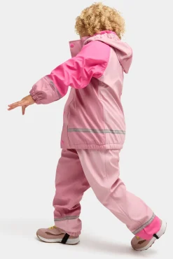Nordbjrn Regntøj*Nordbjørn Kullavik Foret Regnsæt, Carmine Rose Lyserød