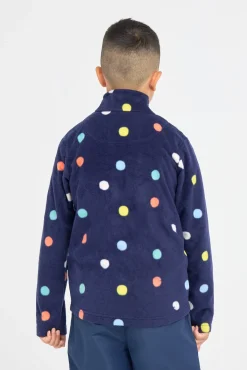 Børn Nordbjrn Fleecetøj></noscript>Nordbjørn Malö Fleecetrøje, Dotty Eclipse