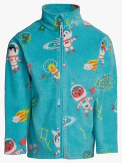 Børn Nordbjrn Fleecetøj></noscript>Nordbjørn Malö Fleecetrøje, Space Jam Aqua Sea