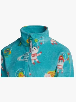 Børn Nordbjrn Fleecetøj></noscript>Nordbjørn Malö Fleecetrøje, Space Jam Aqua Sea