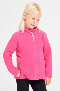 Børn Nordbjrn Fleecetøj>Nordbjørn Mölle Fleecetrøje, Pink