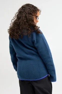 Børn Nordbjrn Fleecetøj>Nordbjørn Mollösund Fleecetrøje, Insigna Blue