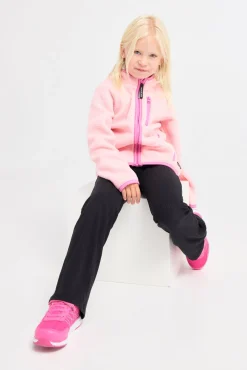 Børn Nordbjrn Fleecetøj>Nordbjørn Mollösund Fleecetrøje, Candy Pink