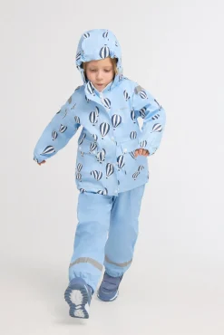 Børn Nordbjrn Nordbjørn Nordvik Foret Regnsæt, Navy