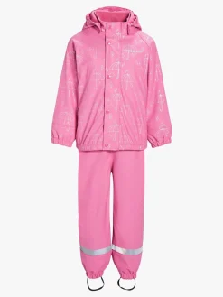 Nordbjrn Regntøj*Nordbjørn Styrsö Foret Regnsæt, Let It Rain Reflective Chateau Rose