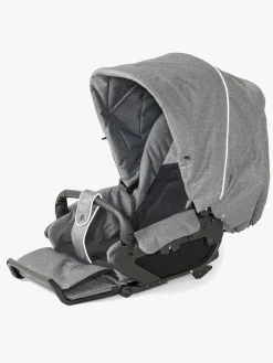 NordicCrown Vogndele>Nordic Crown Promenad Tekstilsæt Klapvognsdel, Grå Melange