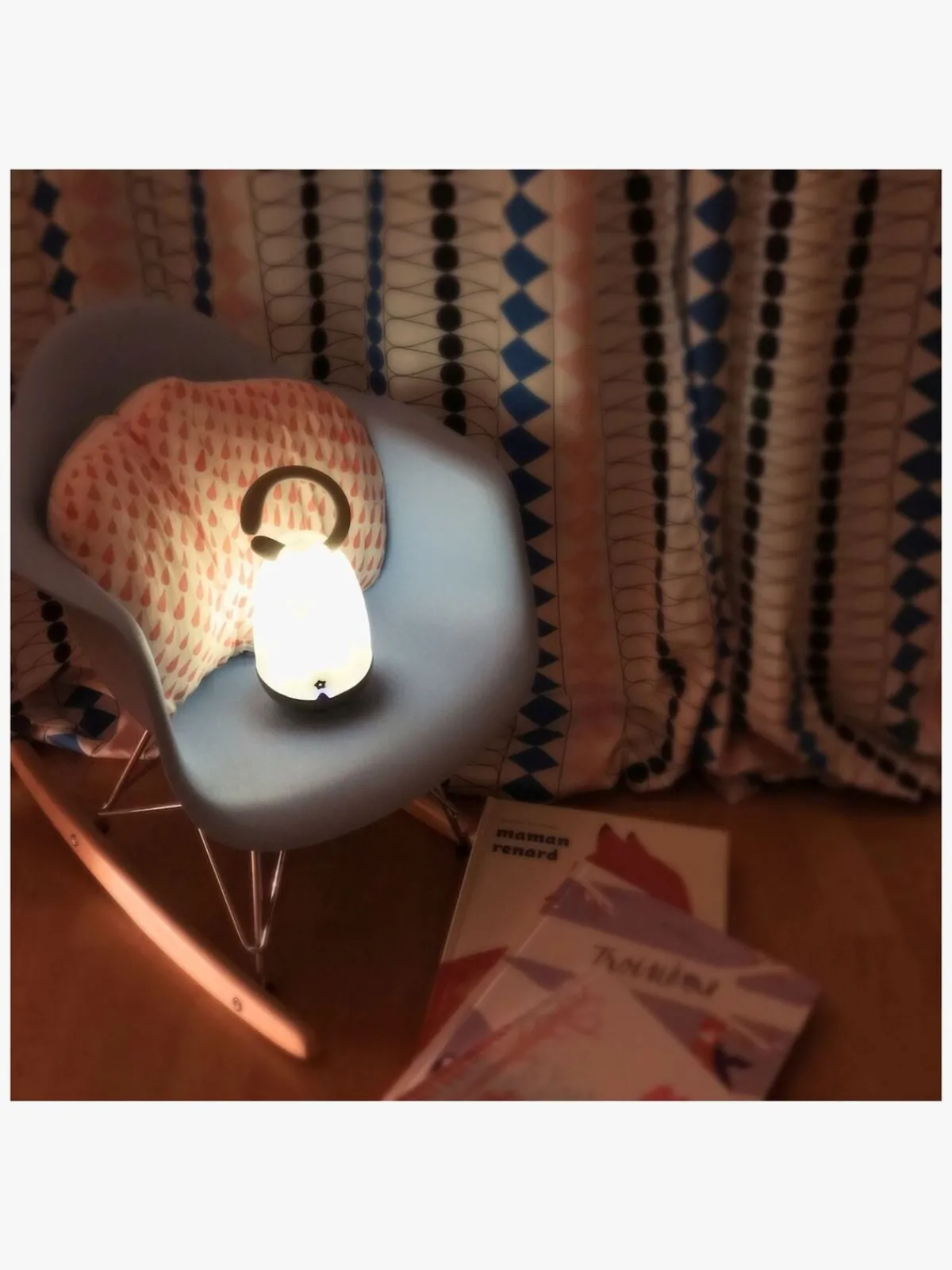 Børn Pabobo Magic Blow Natlampe, Hvid