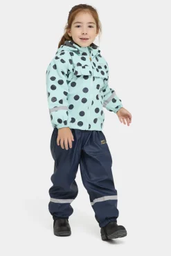 PetiteCherieAtelier Regntøj*Petite Chérie Atelier Aline Foret Regnsæt, Dots Icy Morn Blå