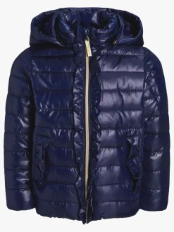 Børn PetiteCherieAtelier Overtøj>Petite Chérie Atelier Annabelle Dynejakke, Navy