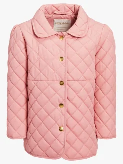 PetiteCherieAtelier Overtøj*Petite Chérie Atelier Jolie Quiltet Jakke, Blush Lyserød