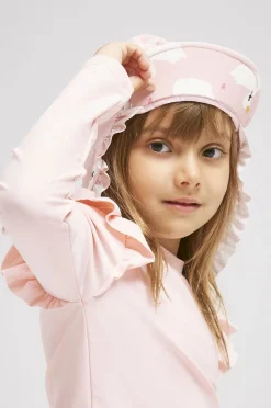 Børn PetiteCherieAtelier Petite Chérie Atelier Lou UV-Hat, Swan