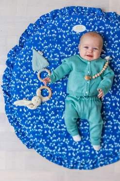 PetiteCherieAtelier Uldtøj|Overdele*Petite Chérie Atelier Margit Babytrøje, Light Blue/Dusty Blue