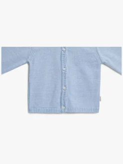 PetiteCherieAtelier Uldtøj|Overdele*Petite Chérie Atelier Margit Babytrøje, Light Blue/Dusty Blue
