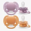 PhilipsAvent Philips Avent Ultra Soft Sut 6-18m 2-Pak, Lilla/Orange