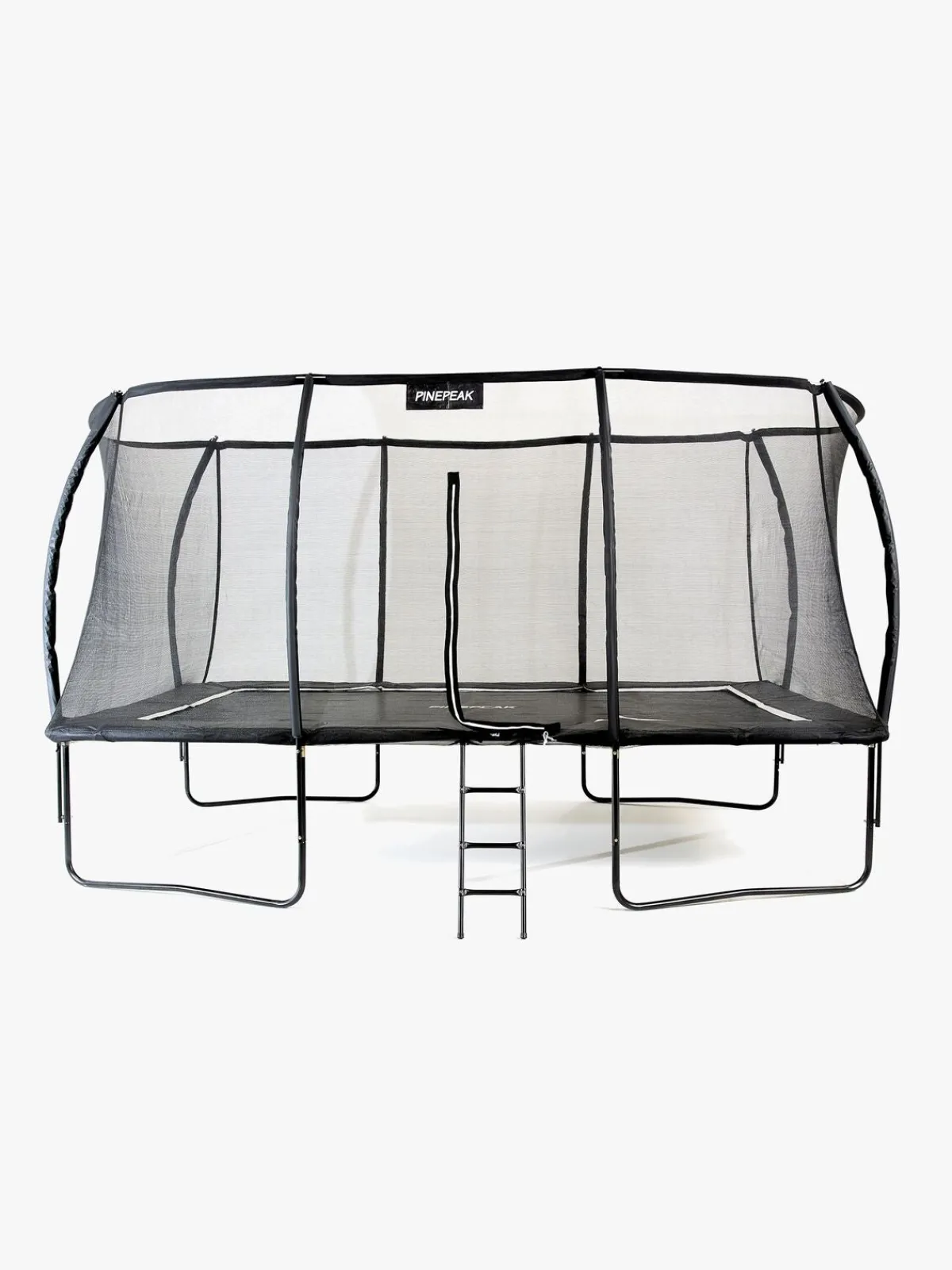 Pinepeak Rektangel Trampolin inkl. Sikkerhedsnet 439x286 cm, Sort