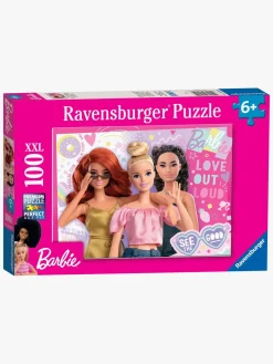 Ravensburger Spil & Puslespil*Barbie XXL Puslespil 100 Brikker