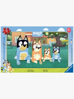 Ravensburger Spil & Puslespil*Bluey And Her Family Rammepuslespil 15 Brikker