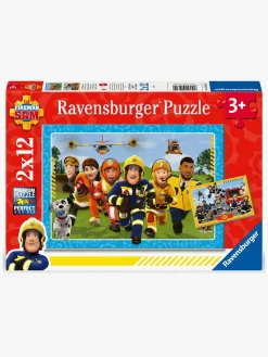 Ravensburger Spil & Puslespil*Brandmand Sam Puslespil 2x12 Brikker