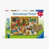 Ravensburger Spil & Puslespil*Christmas Toy Factory Puslespil 2x12 Brikker