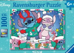 Ravensburger Spil & Puslespil*Disney Stitch Christmas Puslespil 100 Brikker