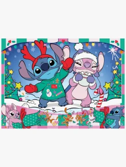 Ravensburger Spil & Puslespil*Disney Stitch Christmas Puslespil 100 Brikker