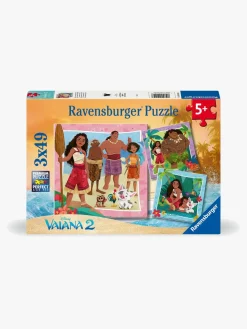 Ravensburger Spil & Puslespil*Disney Vaiana 2 Puslespil 3x49 Brikker