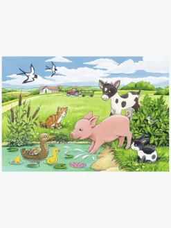 Ravensburger Puslespil Baby Bondegårdsdyr 2x12 Brikker