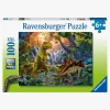 Ravensburger Puslespil Dinosaurus 100 Brikker