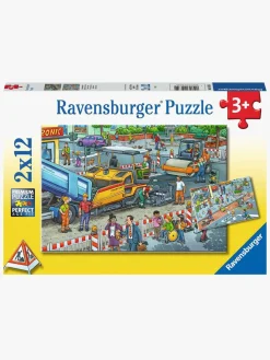 Ravensburger Puslespil Road Construction Site 2x12 Brikker