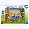 Ravensburger Puslespil Vandhul 100 Brikker