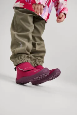 Børn Reima Hyppii Barefoot WP Sneakers, Cool Burgundy