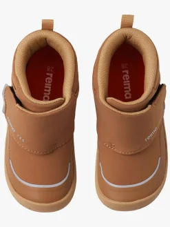 Børn Reima Barfodssko>Hyppii Barefoot WP Sneakers, Cinnamon Brown