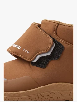 Børn Reima Barfodssko></noscript>Hyppii Barefoot WP Sneakers, Cinnamon Brown