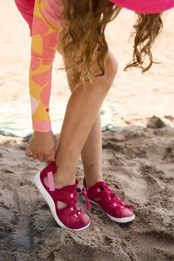 Børn Reima Barfodssko>Valoa Barefoot Sandaler, Bright Berry