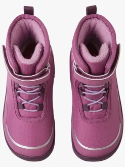 Børn Reima tec Barefoot Talvella Vinterstøvler, Red Violet