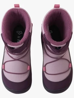 Børn Reima Barfodssko>tec Ensilumi Barefoot Vinterstøvler, Deep Purple