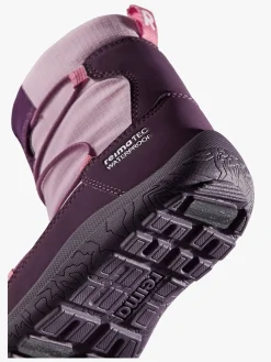 Børn Reima Barfodssko></noscript>tec Ensilumi Barefoot Vinterstøvler, Deep Purple