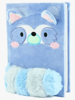 Robetoy Kreativt Legetøj*Notesbog Fluffy Racoon A5 Lilla