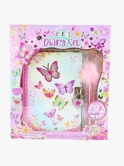 Robetoy Kreativt Legetøj*Sommerfugl Dagbogssæt med Fjerpen