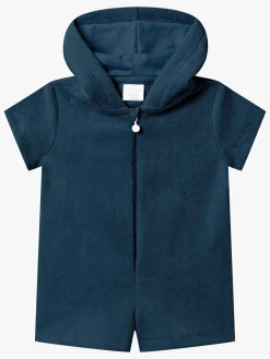 Børn Saltabad Charlie Frotté Jumpsuit, Marine