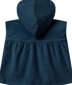 Børn Saltabad Sara Kjole, Frotté, Marine
