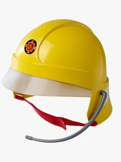 BrandmanSam2 Kostumer & Udklædning>Simba Toys Brandmand Sam Hjelm med Mikrofon