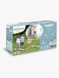 Smoby Motorisk Legetøj|Lærerig Leg*Life Adventure Course Balancebane