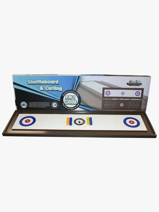 Leggodt Spilleborde*Stanlord Pro Series Shuffleboard & Curling 2-i-1 Spillebord
