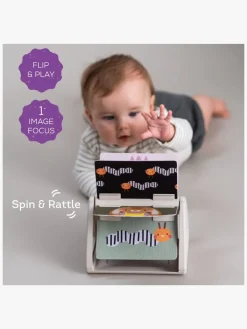 TAFToys Babylegetøj>TAF Toys  Tummy Time Spinning Aktivitetslegetøj Bog