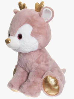 Teddykompaniet Dukker & Bamser*Bamse 65 cm Dådyr, Pink Lyserød